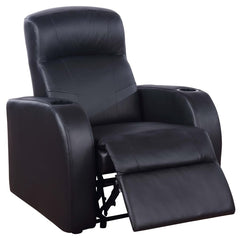 Cyrus Black 9 Pc Theater Seating (5r) - furniture place usa