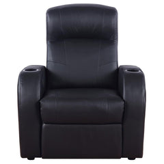 Cyrus Black Recliner - furniture place usa