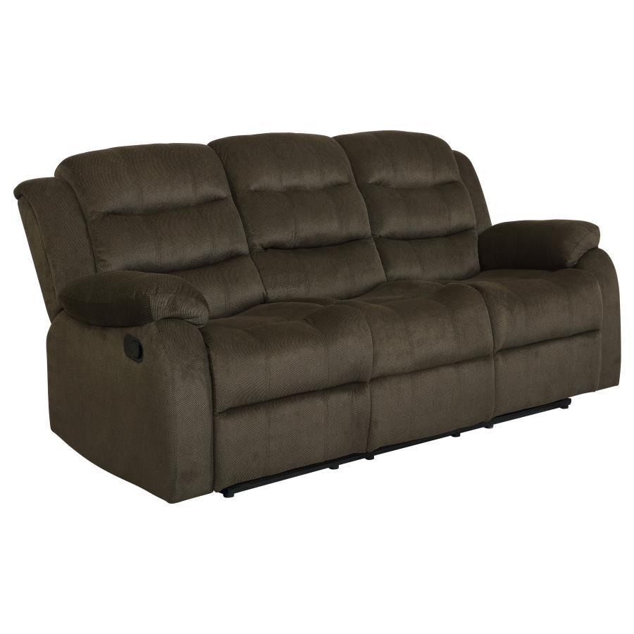 Rodman Brown Motion Sofa - furniture place usa