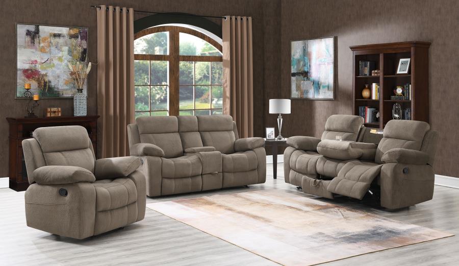 Myleene Brown 3 Pc Motion Sofa Set - furniture place usa