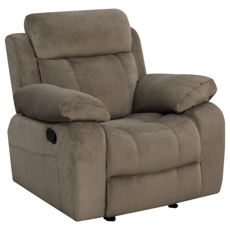 Myleene Brown Glider Recliner - furniture place usa