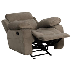 Myleene Brown Glider Recliner - furniture place usa