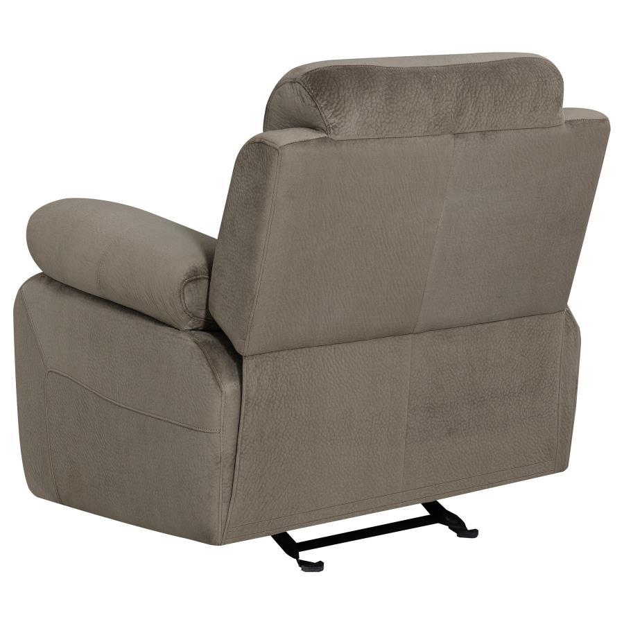 Myleene Brown Glider Recliner - furniture place usa