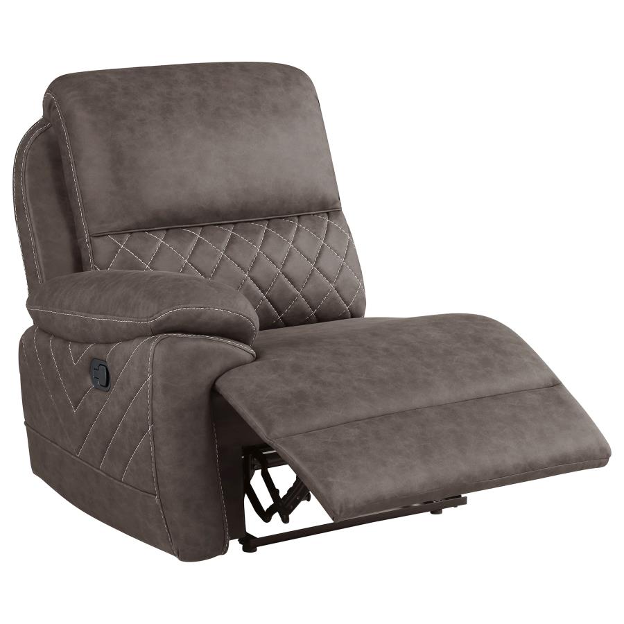 Variel Brown Laf Recliner - furniture place usa