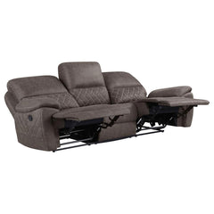 Variel Brown Motion Sofa - furniture place usa