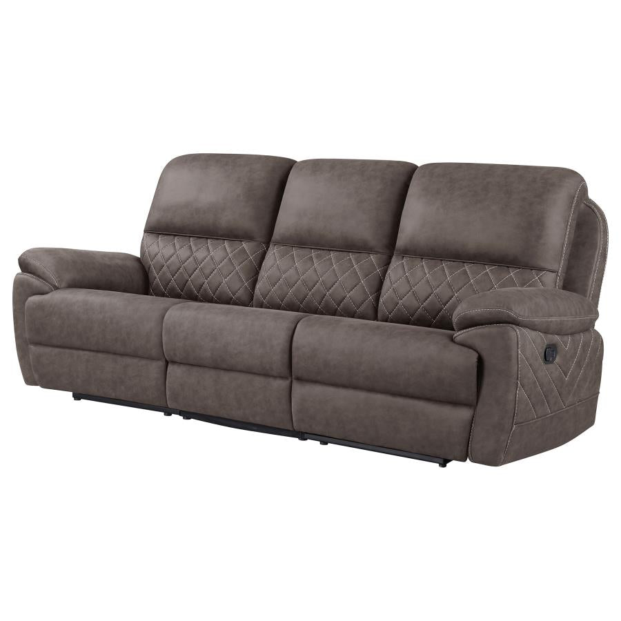 Variel Brown Motion Sofa - furniture place usa