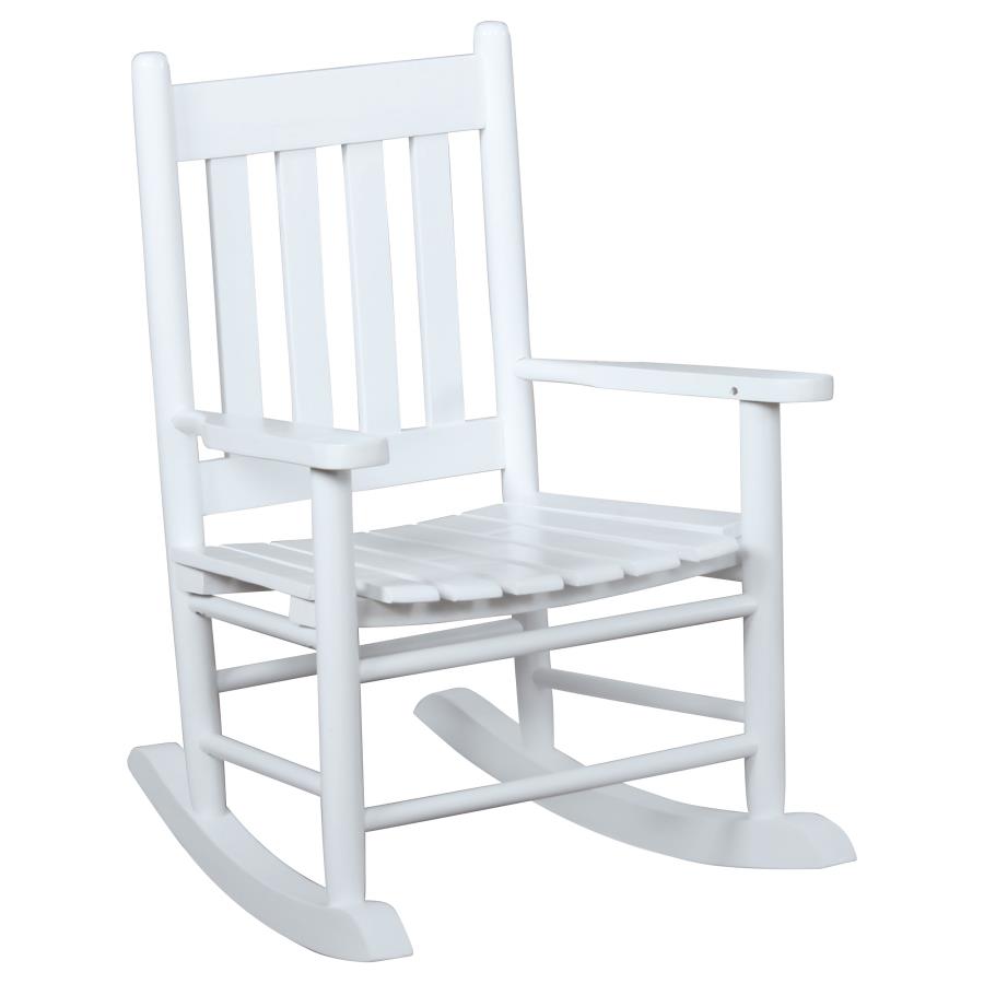 Annie White Kids Rocking Chair - furniture place usa