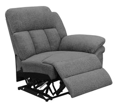 Bahrain Grey Raf Recliner - furniture place usa