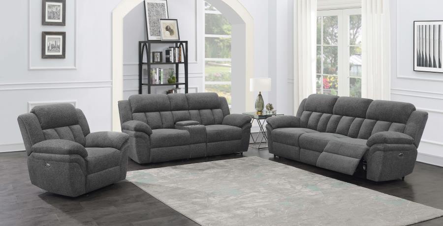 Bahrain Grey Power Sofa - furniture place usa