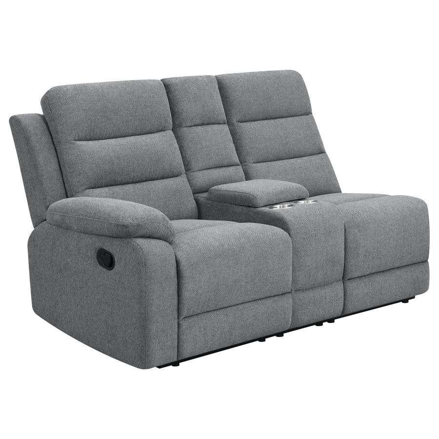 David Grey 3 Pc Motion Sectional - furniture place usa