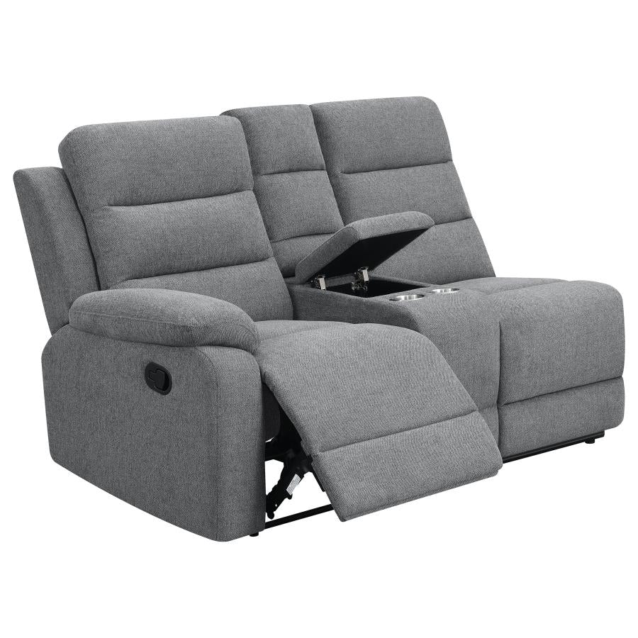 David Grey 3 Pc Motion Sectional - furniture place usa