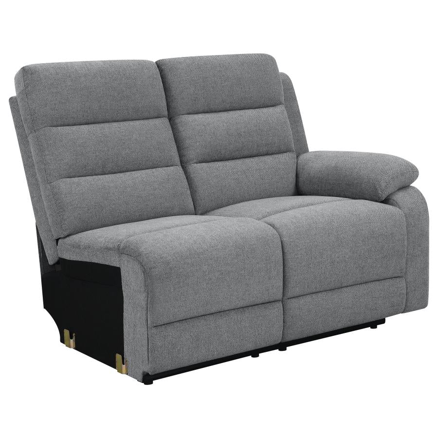 David Grey 3 Pc Motion Sectional - furniture place usa