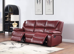 Camila Red Motion Sofa - furniture place usa