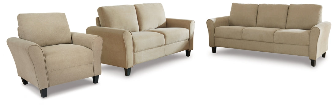 Carten Sofa, Loveseat and Chair - furniture place usa