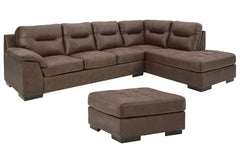 Maderla 2-Piece Sectional with Ottoman - PKG010996 - furniture place usa