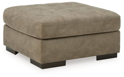 Maderla Oversized Accent Ottoman - furniture place usa