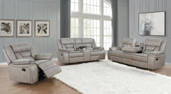 Greer Beige 3 Pc Motion Sofa Set - furniture place usa