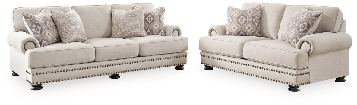 Merrimore Sofa and Loveseat - furniture place usa
