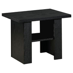 Rodez Black 3 Pc Coffee Table Set - furniture place usa