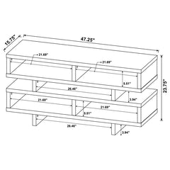 Parker Brown 48" Tv Stand - furniture place usa