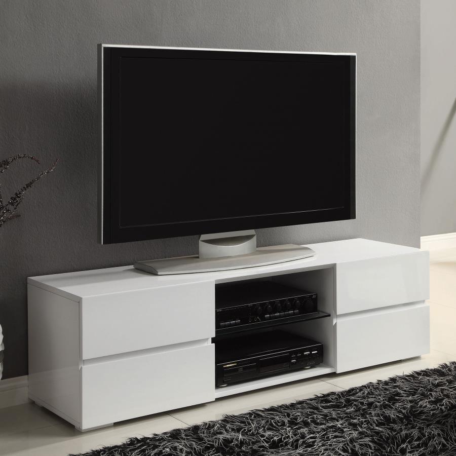 Galvin White 55" Tv Stand - furniture place usa