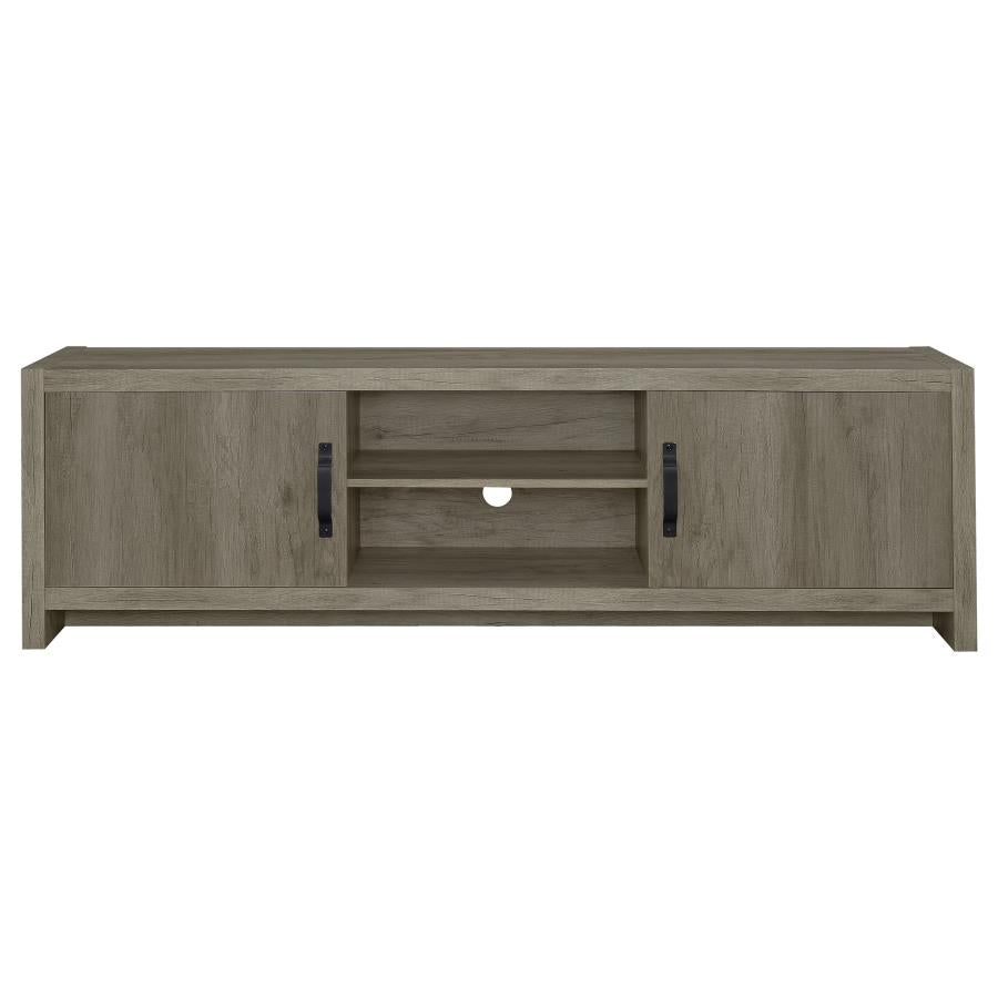 Burke Grey 71" Tv Stand - furniture place usa