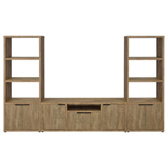 Tabby Brown 3 Pc Entertainment Center - furniture place usa