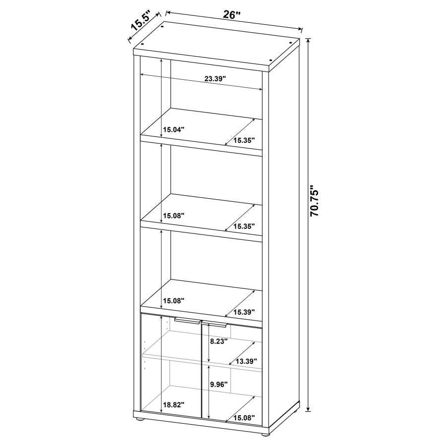 Tabby Brown 3 Pc Entertainment Center - furniture place usa