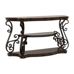 Laney Brown Sofa Table - furniture place usa