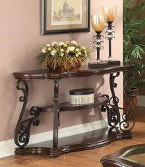 Laney Brown Sofa Table - furniture place usa