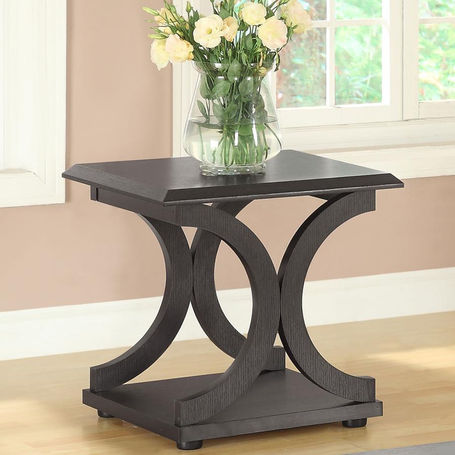 Shelly Brown End Table - furniture place usa