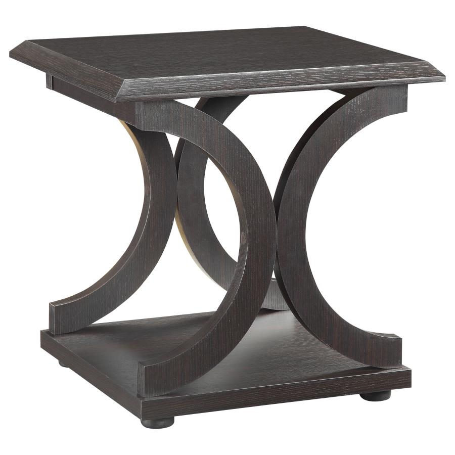 Shelly Brown End Table - furniture place usa