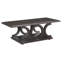 Shelly Brown Coffee Table - furniture place usa