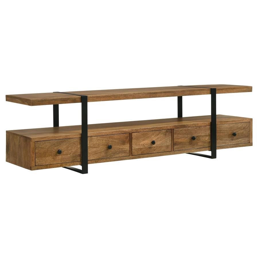 Otto Brown 70" Tv Stand - furniture place usa