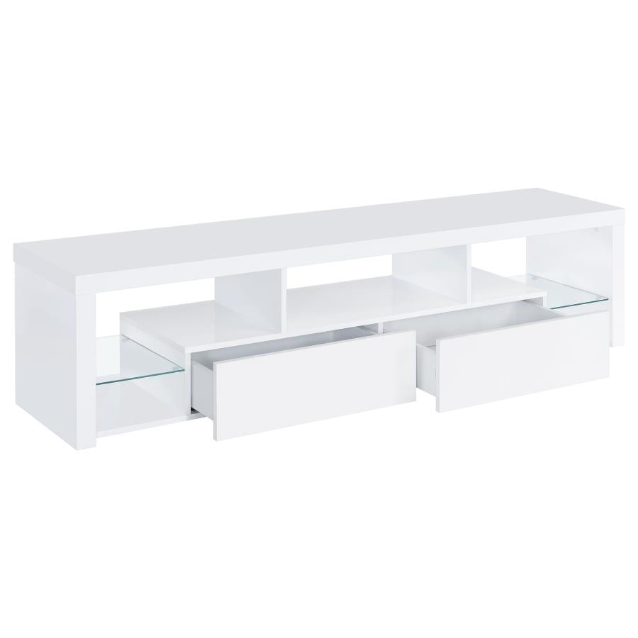 Jude White 71" Tv Stand - furniture place usa