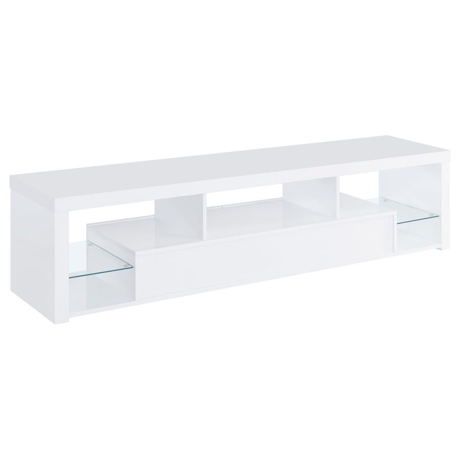 Jude White 71" Tv Stand - furniture place usa