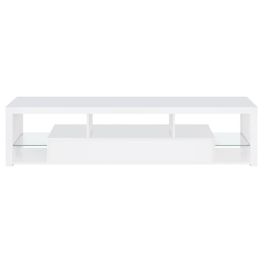 Jude White 71" Tv Stand - furniture place usa