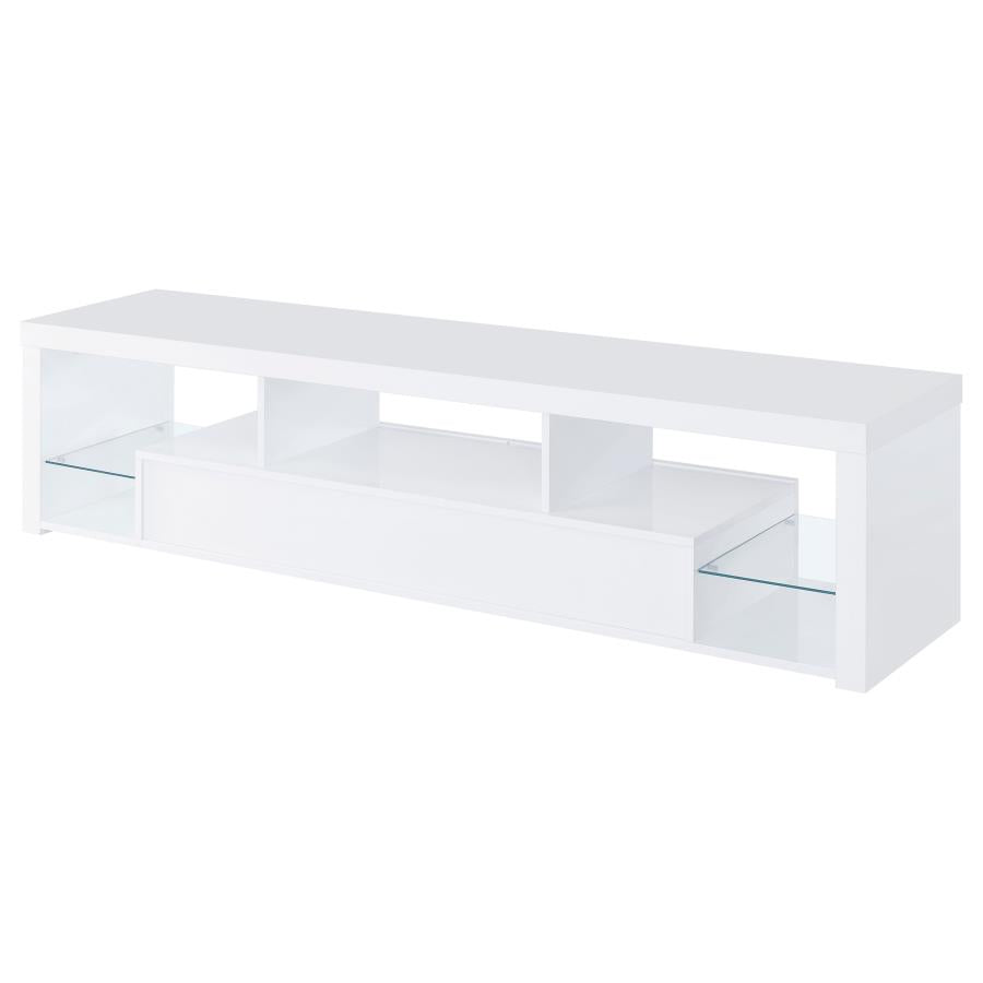 Jude White 71" Tv Stand - furniture place usa