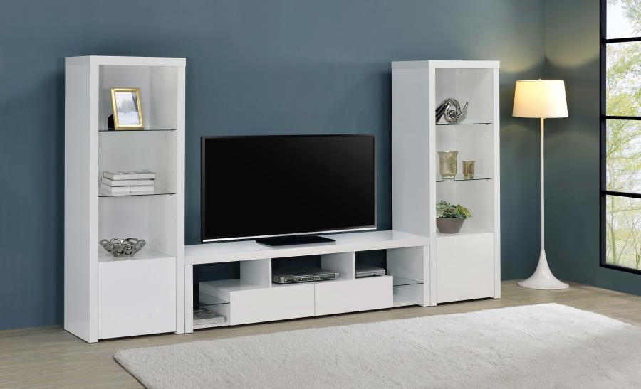 Jude White 71" Tv Stand - furniture place usa