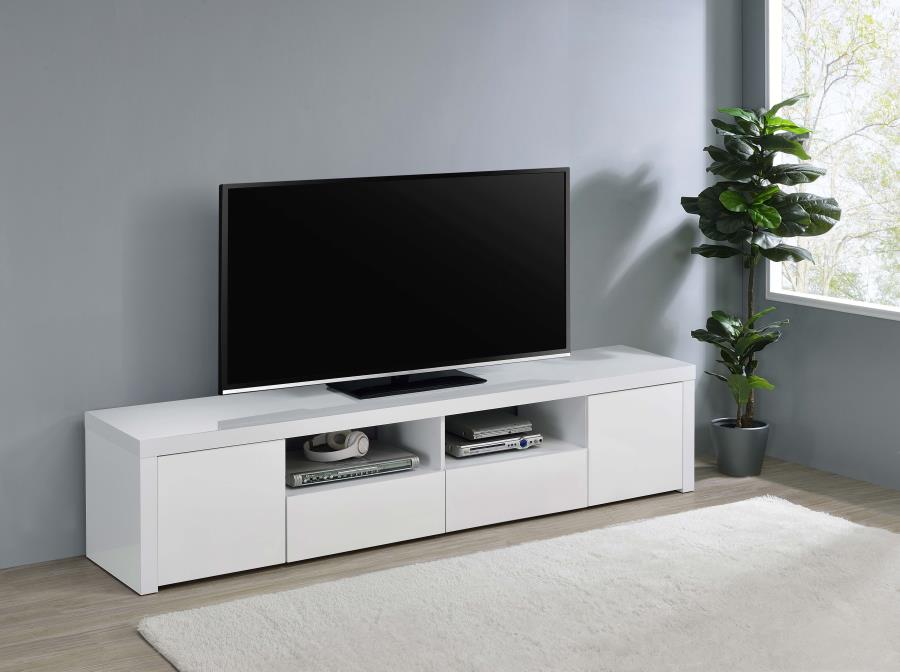 Jude White 79" Tv Stand - furniture place usa