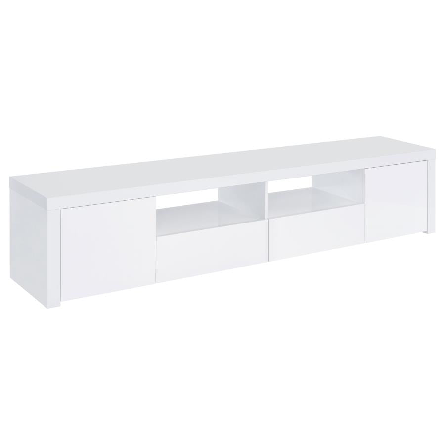 Jude White 79" Tv Stand - furniture place usa