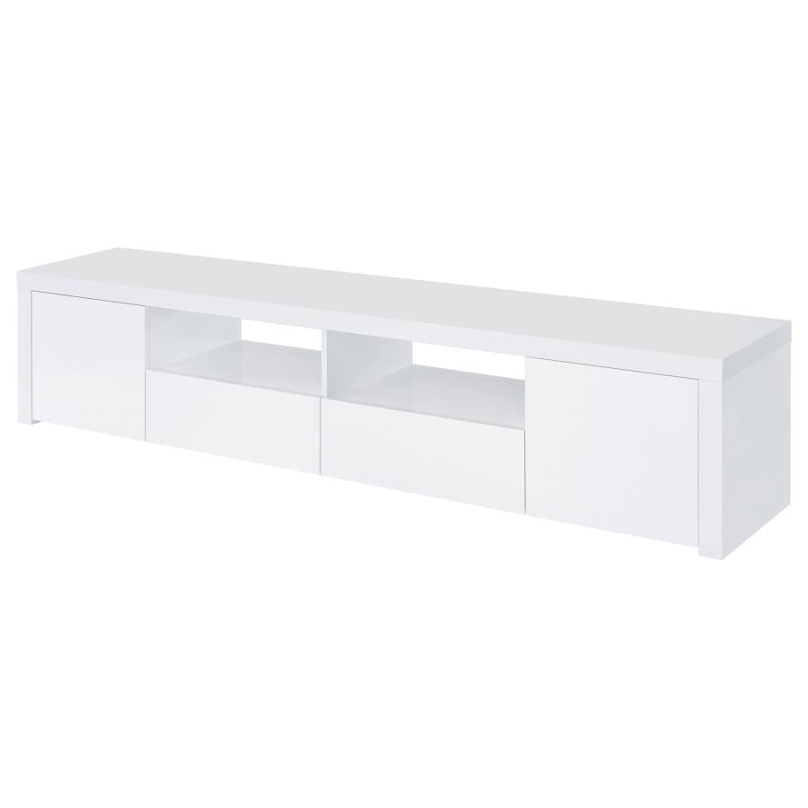 Jude White 79" Tv Stand - furniture place usa