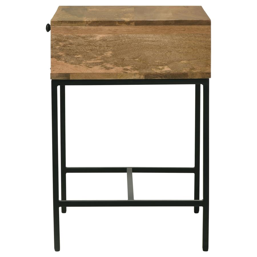 Stephie Brown End Table - furniture place usa