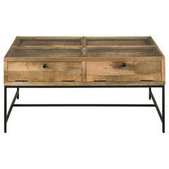 Stephie Brown Coffee Table - furniture place usa