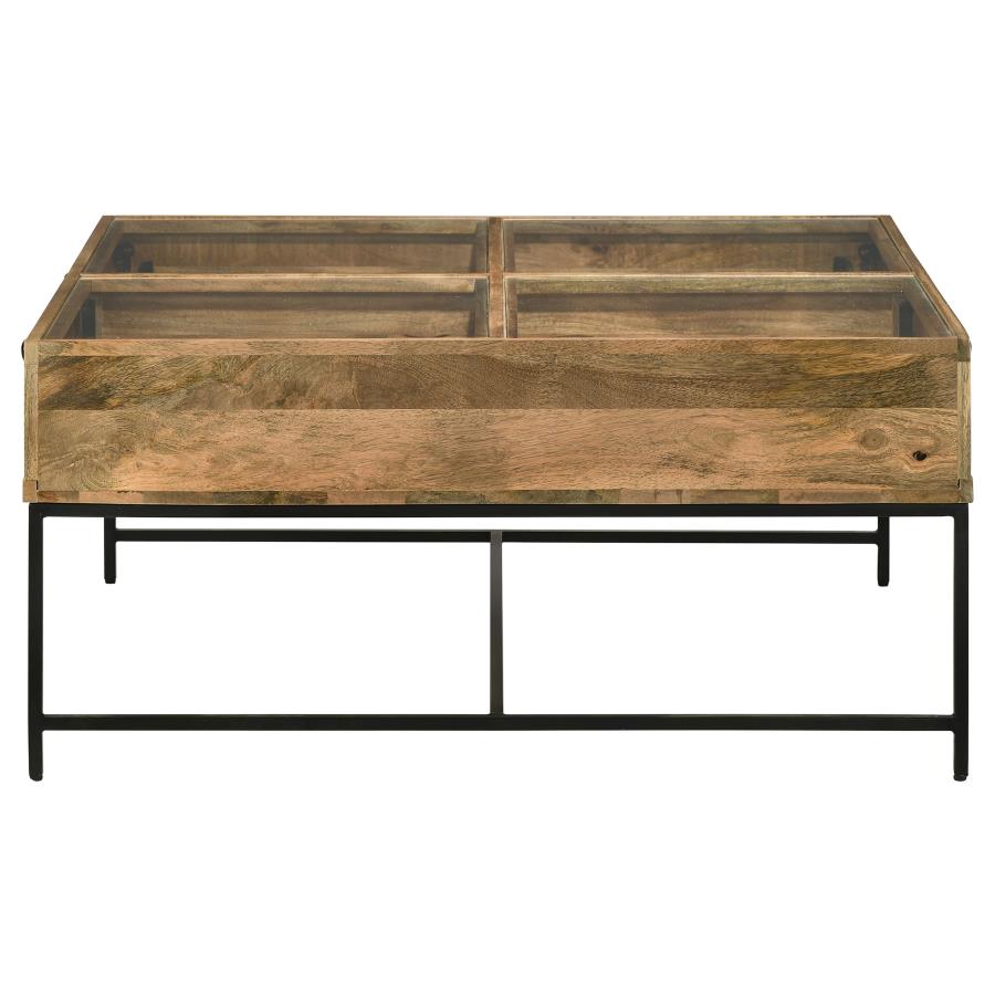 Stephie Brown Coffee Table - furniture place usa