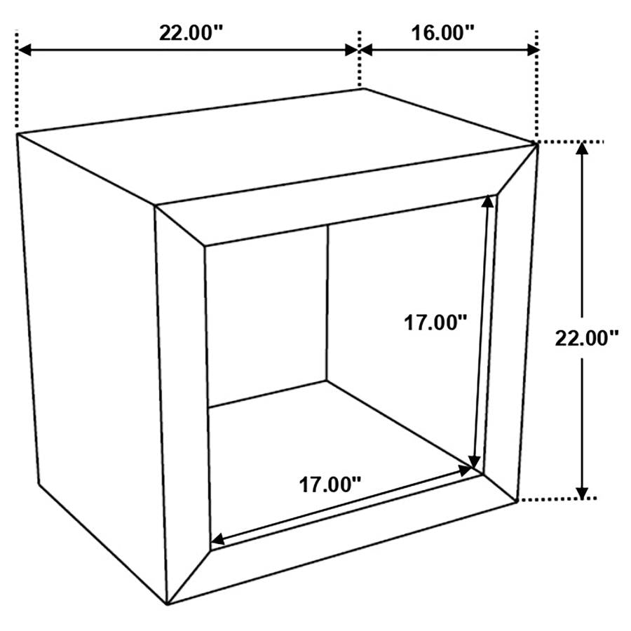 Benton Brown End Table - furniture place usa