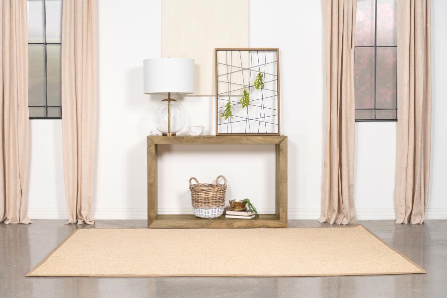 Benton Brown Console Table - furniture place usa