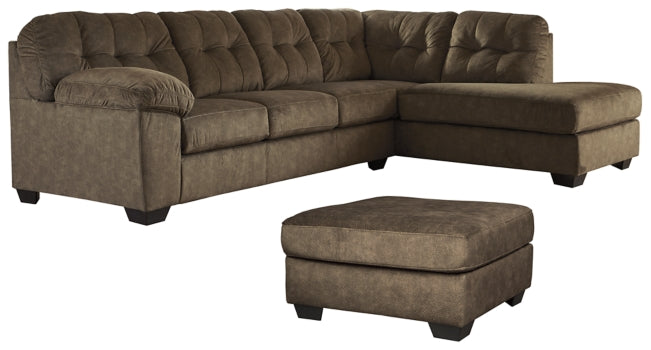 Accrington 2-Piece Sectional with Ottoman - PKG001585 - furniture place usa