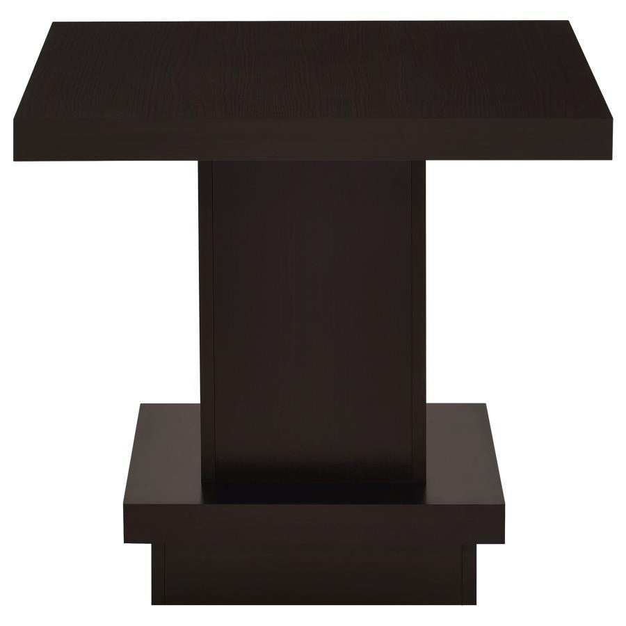 Reston Brown End Table - furniture place usa