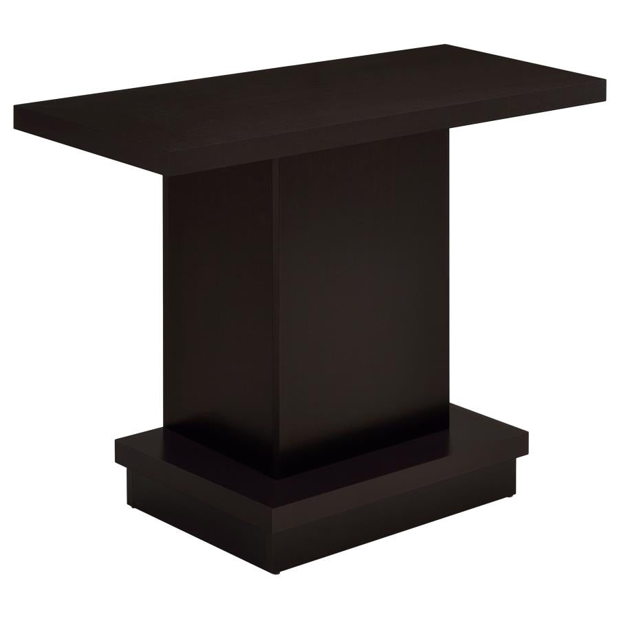 Reston Brown Sofa Table - furniture place usa